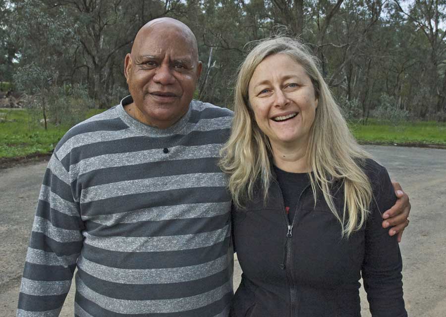 Rebecca McLean with Bobby Nicholls